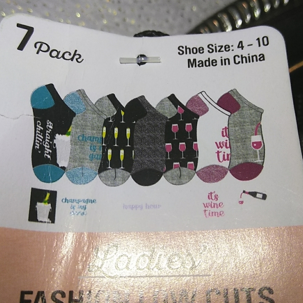 🌞🍾🍷NEW WINE THEMED FASHION LOW CUT SOCKS